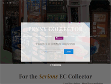 Tablet Screenshot of pennycollector.com